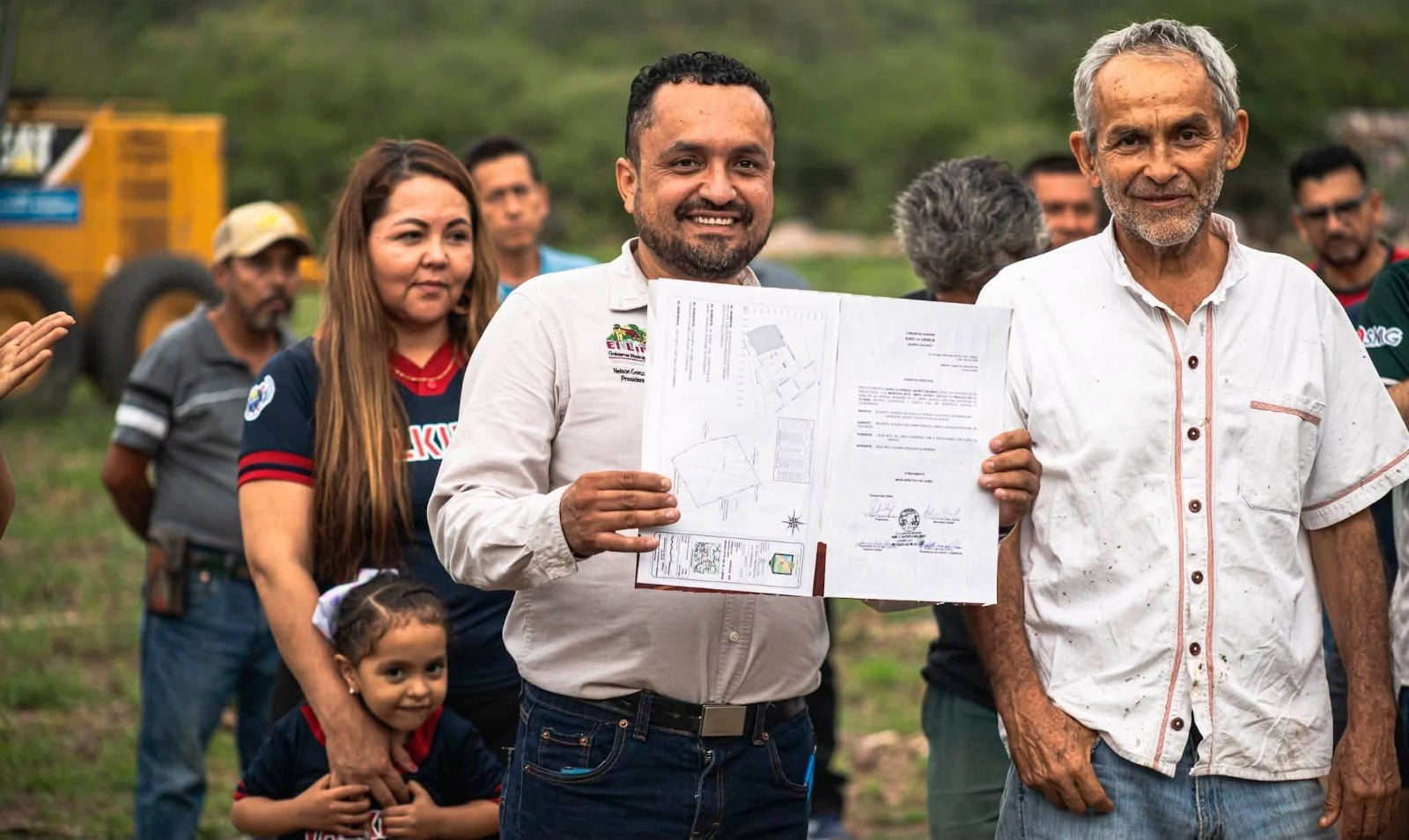 Donacion de terreno Ejido La Cienega